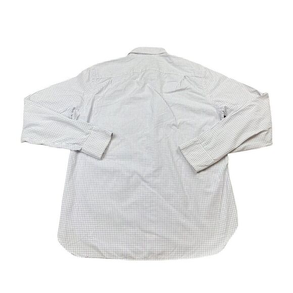 J. Crew Shirt Mens Medium Blue Checked Cotton Long Sleeve Button Down‎ - Picture 3 of 11